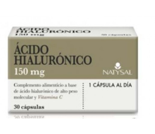 Acido hialurónico 150mg. 1 cápsula al día 30 cápsulas NATYSAL